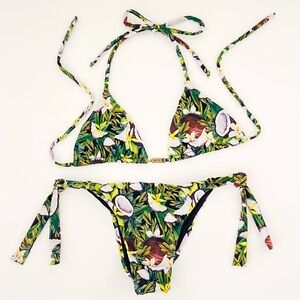 Maretoa - 2 pieces Brazilian bikinis Coconut Tropical coconuts 🌴🥥 fits XS